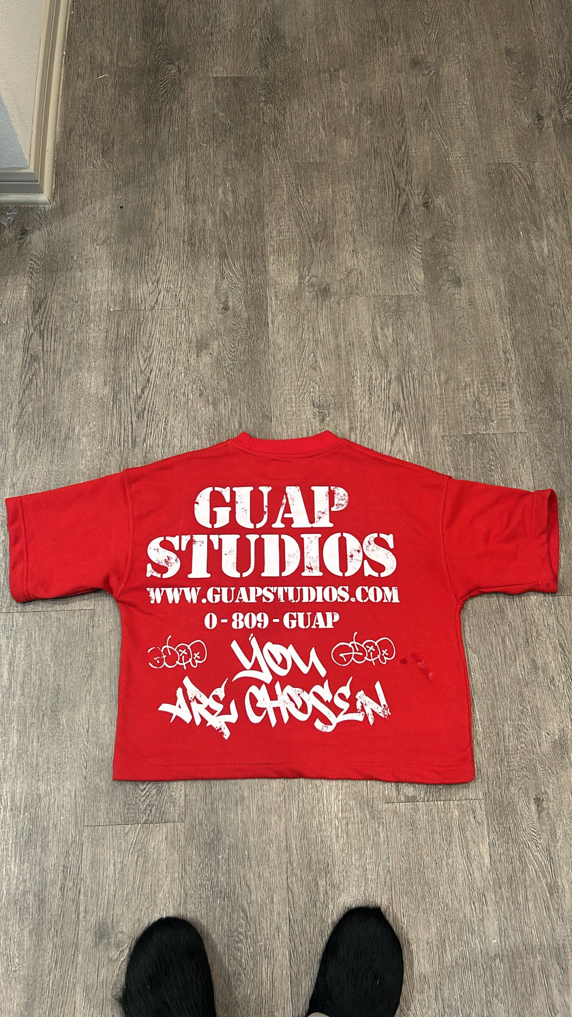 red - "Guapstudios T SHIRT